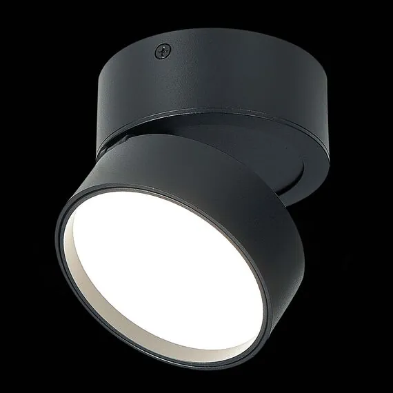 ST LUCE ST651.442.14 Светильник потолочный поворотный Черный LED 1*14W 4000K 1 100Lm Ra>90 120° IP20 D105xH8, изображение 3