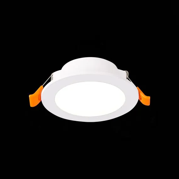 ST LUCE ST210.538.06 Светильник встраиваемый. Белый LED 1*6W 3000K 480Lm Ra80 110° IP20 D90xH30 220-240V, изображение 3
