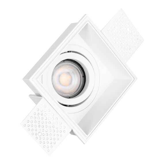 ST LUCE ST262.518.01 Светильник встраиваемый. Белый GU10 1*50W IP20 L91,5xW91,5xH5,2 220V Без ламп, изображение 2