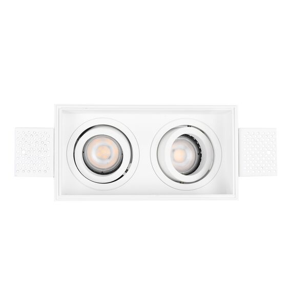 ST LUCE ST262.518.02 Светильник встраиваемый. Белый GU10 2*50W IP20 L91,5xW17,2xH5,2 220V Без ламп, изображение 2