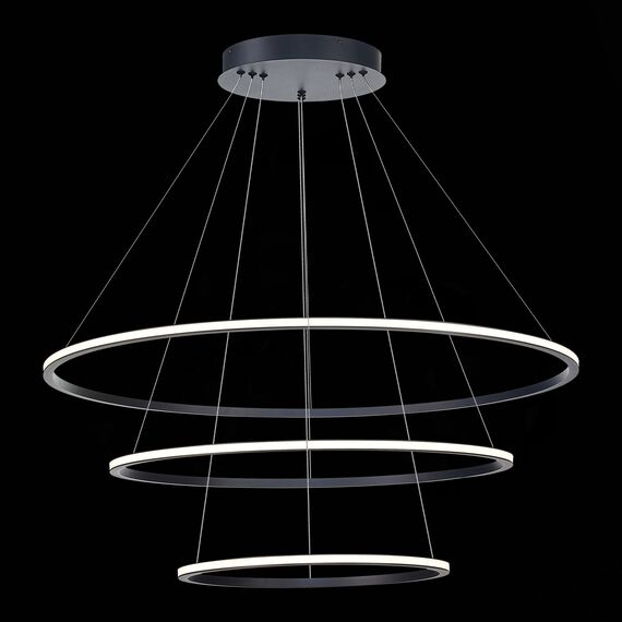 ST LUCE ST604.443.114 Светильник подвесной ST-Luce Черный/Белый LED 1*114W 4000K, изображение 2