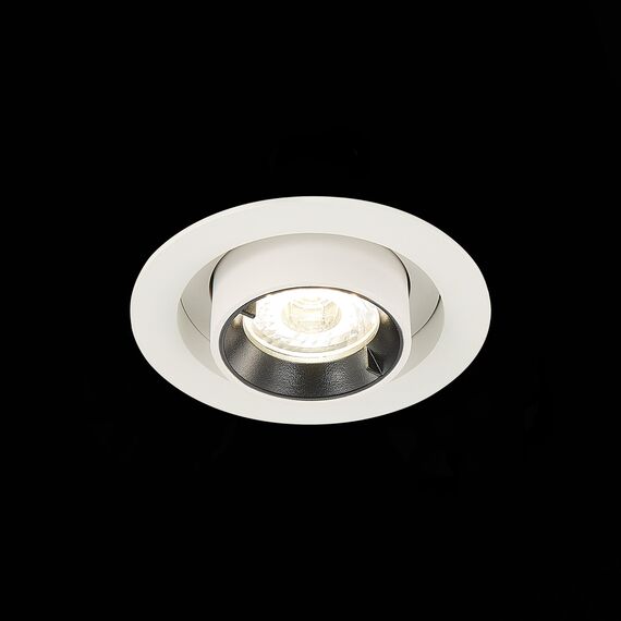 ST LUCE ST702.248.12 Светильник встраиваемый. Белый LED 1*12W 4000K 900Lm Ra80 24° IP20 D90xH92 180-240V, изображение 6