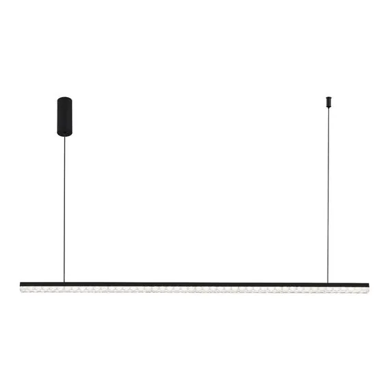 ST LUCE SL1018.423.01 Светильник подвесной ST-Luce черный/прозрачный LED 1*32W 4000K, изображение 3