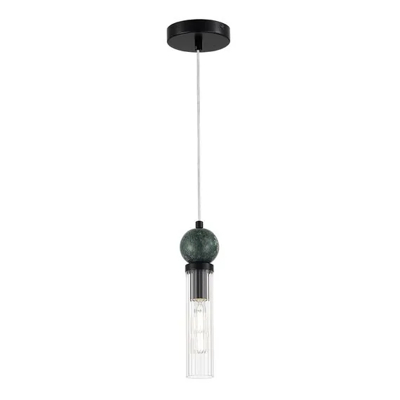 ST LUCE SL1244.403.01 Светильник подвесной ST-Luce черный/прозрачный E14 1*40W