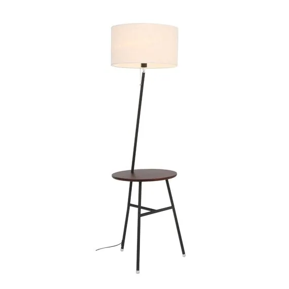 ST LUCE SLE302.415.01 Торшер ST-Luce Черный, Коричневый/Бежевый E27 1*40W, изображение 2