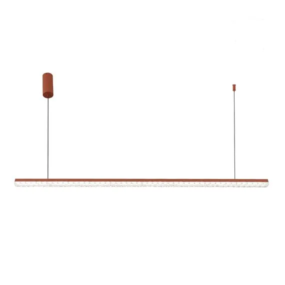 ST LUCE SL1018.613.01 Светильник подвесной ST-Luce терракотовый/прозрачный LED 1*32W 4000K, изображение 3