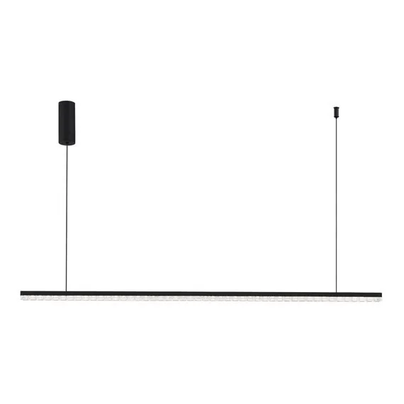 ST LUCE SL1018.423.01 Светильник подвесной ST-Luce черный/прозрачный LED 1*32W 4000K, изображение 2