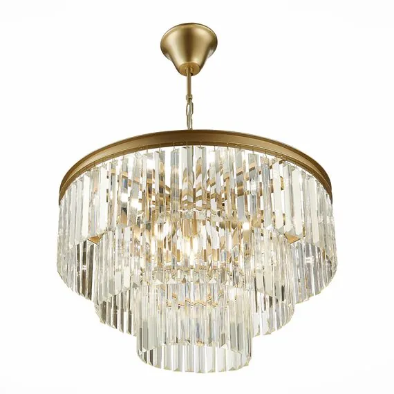 ST LUCE SL1624.203.12 Люстра подвесная ST-Luce шампань/прозрачный E14 12*40W, изображение 3