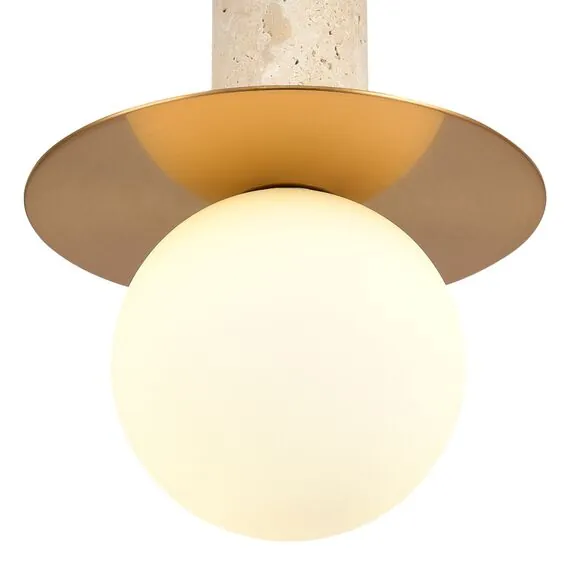 ST LUCE SL1194.303.01 Светильник подвесной ST-Luce латунь/белый G9 1*5W 4000K, изображение 4