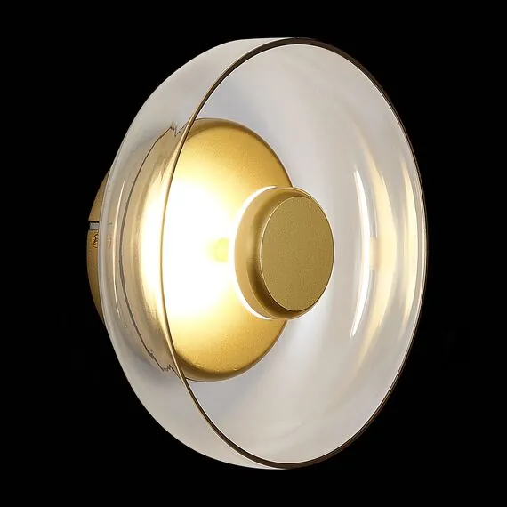 ST LUCE SL6002.201.01 Светильник настенный ST-Luce Золотистый/Янтарный LED 1*7W 4000K, изображение 4