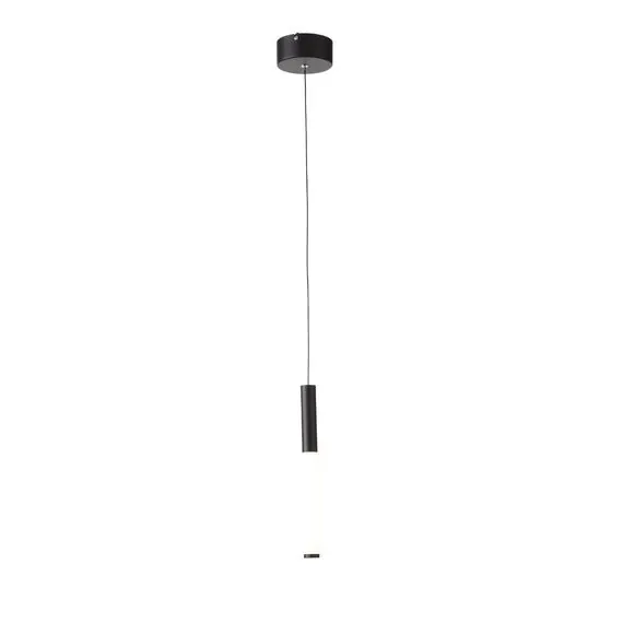 ST LUCE SL1593.403.01 Светильник подвесной ST-Luce Черный/Белый LED 1*8W 3000K, изображение 2