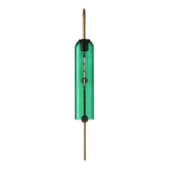 ST LUCE SL1145.381.01 Светильник настенный ST-Luce Латунь/Зелёный E27 1*60W, изображение 2