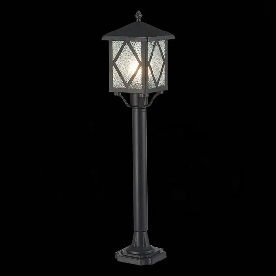 ST LUCE SL084.415.01 Светильник уличный наземный ST-Luce Черный/Черный, Прозрачный E27 1*60W, изображение 4