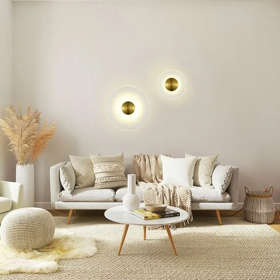 ST LUCE SL6125.311.01 Светильник настенный ST-Luce Латунь/Прозрачный LED 1*6W 3000K, изображение 6