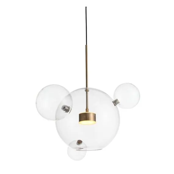 ST LUCE SL1133.203.01 Светильник подвесной ST-Luce Латунь/Прозрачный LED 1*14W 3000K, изображение 3