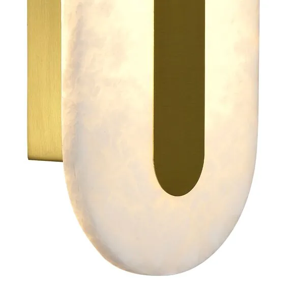 ST LUCE SL6139.201.01 Светильник настенный ST-Luce золотистый/белый LED 1*6W 3000K, изображение 6