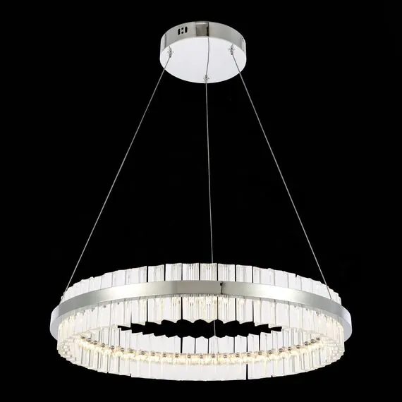 ST LUCE SL383.113.01 Светильник подвесной ST-Luce Хром/Прозрачный LED 1*44W 3000K, изображение 3