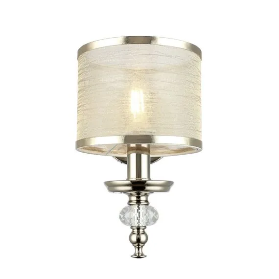 ST LUCE SL1750.101.01 Светильник настенный ST-Luce Никель/Золотистый E14 1*40W, изображение 3