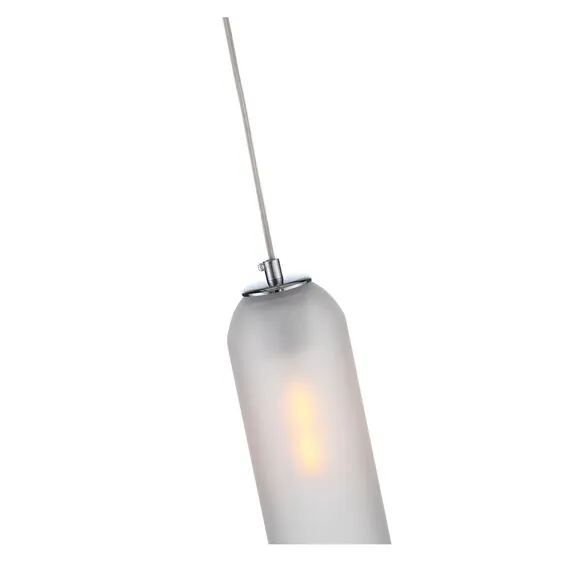 ST LUCE SL1145.153.01 Светильник подвесной ST-Luce Хром/Белый E27 1*60W, изображение 3
