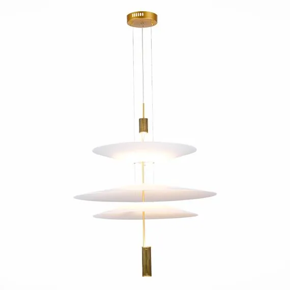 ST LUCE SL6101.223.01 Люстра подвесная ST-Luce Золотистый/Белый LED 1*15W 3000K, изображение 2