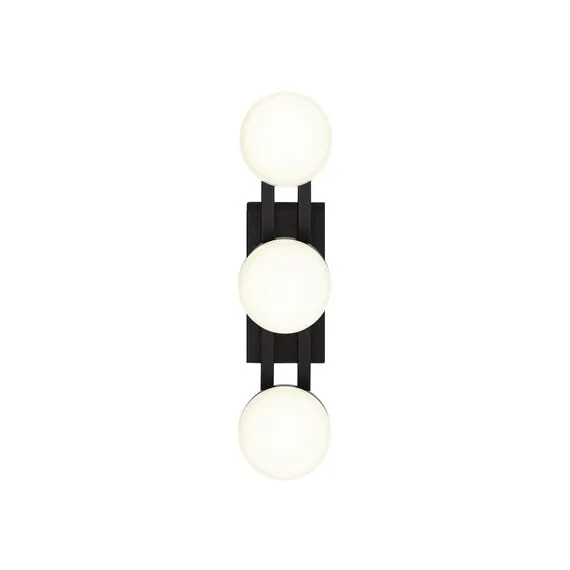 ST LUCE SL6610.401.03 Светильник настенный ST-Luce черный/белый LED 1*6W 4000K