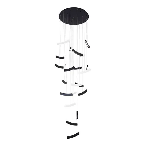 ST LUCE SL6232.403.16 Светильник подвесной ST-Luce Черный/Черный, Белый LED 1*70W 4000K, изображение 2