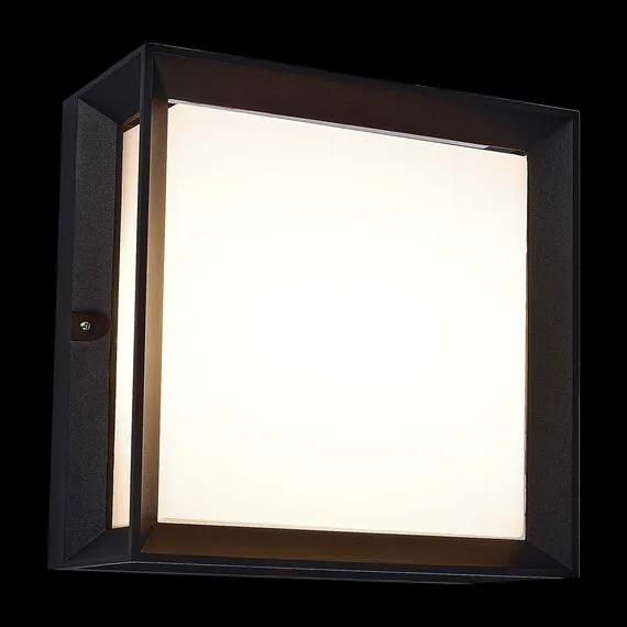 ST LUCE SL077.402.01 Светильник уличный потолочный ST-Luce Черный/Белый LED 1*12W 3000K, изображение 4