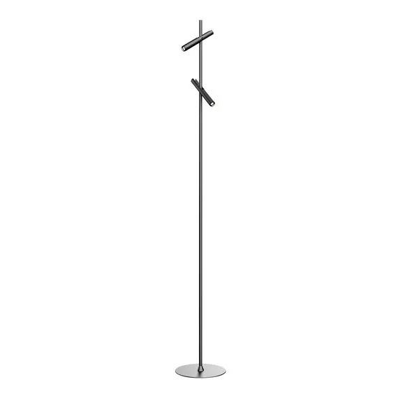 ST LUCE SL6210.405.02 Светильник напольный ST-Luce Черный/Черный, Золотистый LED 2*3W 3000K
