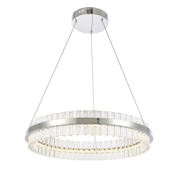 ST LUCE SL383.113.01 Светильник подвесной ST-Luce Хром/Прозрачный LED 1*44W 3000K, изображение 2