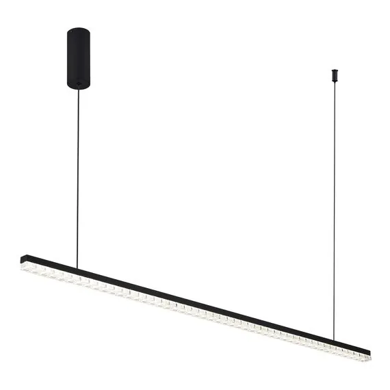 ST LUCE SL1018.423.01 Светильник подвесной ST-Luce черный/прозрачный LED 1*32W 4000K, изображение 4