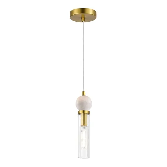 ST LUCE SL1244.303.01 Светильник подвесной ST-Luce латунь/прозрачный E14 1*40W