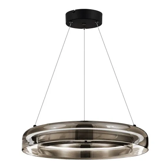 ST LUCE SL6019.333.01 Светильник подвесной ST-Luce Черный/Дымчатый, Белый LED 1*36W 3000K, изображение 6
