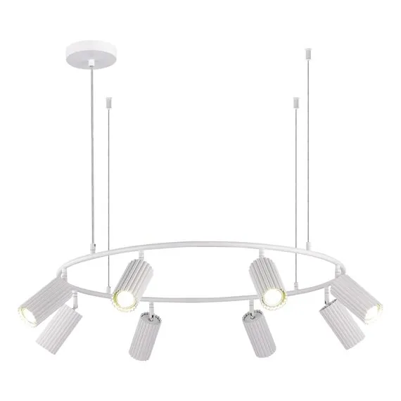 ST LUCE SL1213.503.08 Светильник подвесной ST-Luce Белый/Белый GU10 8*5W 4000K, изображение 3