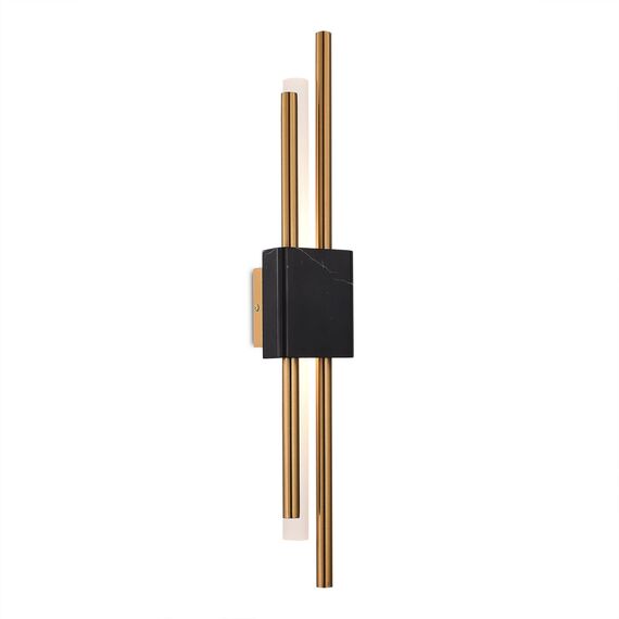 ST LUCE SL6116.341.02 Бра ST-Luce Латунь/Латунь, Черный LED 2*3W 3000K, изображение 2