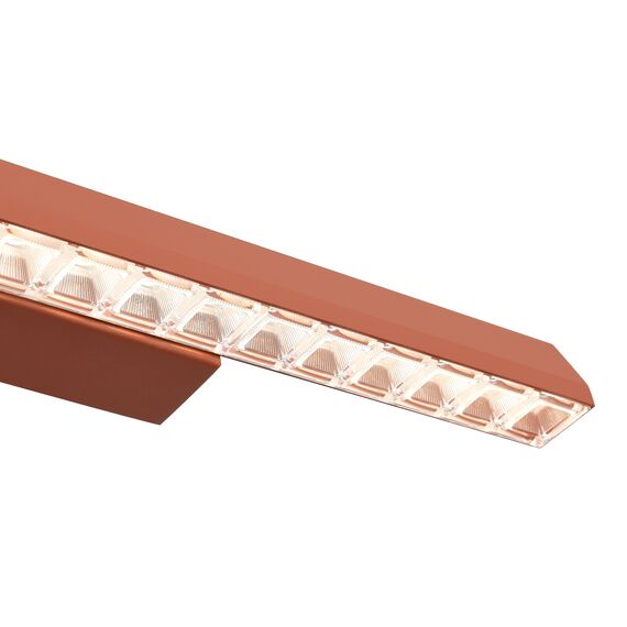 ST LUCE SL1018.623.01 Светильник подвесной ST-Luce терракотовый/прозрачный LED 1*11W 4000K, изображение 6