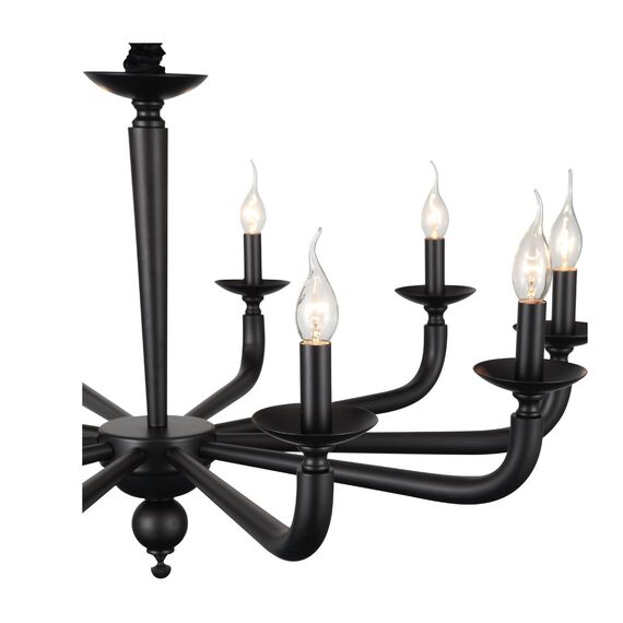 ST LUCE SL1114.403.10 Люстра подвесная ST-Luce Черный E14 10*40W, изображение 3