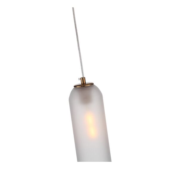 ST LUCE SL1145.353.01 Светильник подвесной ST-Luce Латунь/Белый E27 1*60W, изображение 3