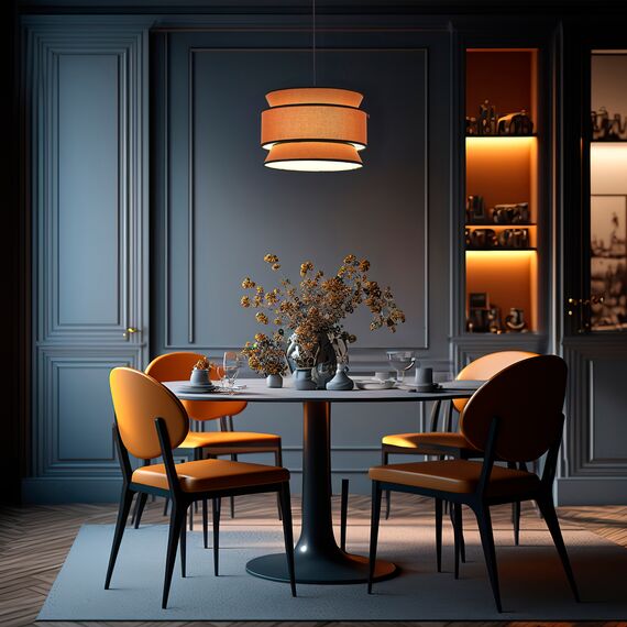 ST LUCE SL1354.403.01 Светильник подвесной ST-Luce Черный/Кирпичный, Черный E27 1*40W, изображение 5