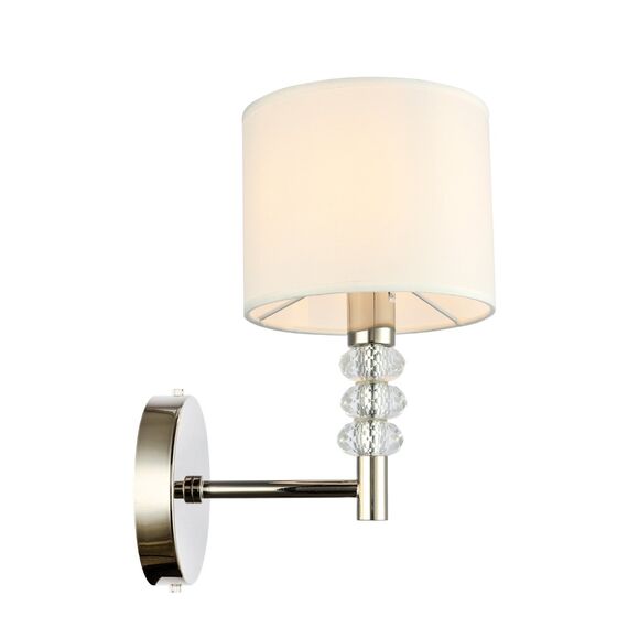 ST LUCE SL1751.101.01 Светильник настенный ST-Luce Никель/Белый E14 1*40W, изображение 3