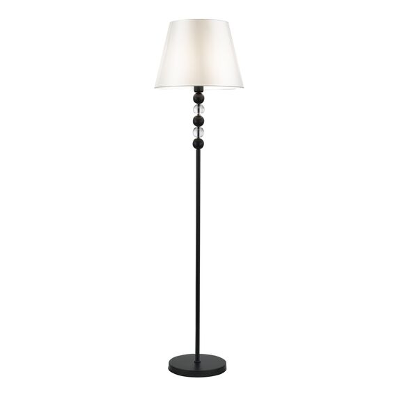 ST LUCE SL2003.405.01 Светильник напольный ST-Luce черный/белый E27 1*40W
