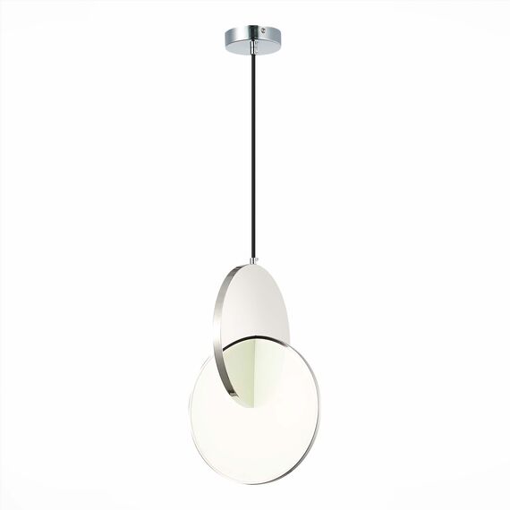 ST LUCE SL6107.103.01 Светильник подвесной ST-Luce Хром/Белый Хром LED 1*14W 3000K, изображение 7