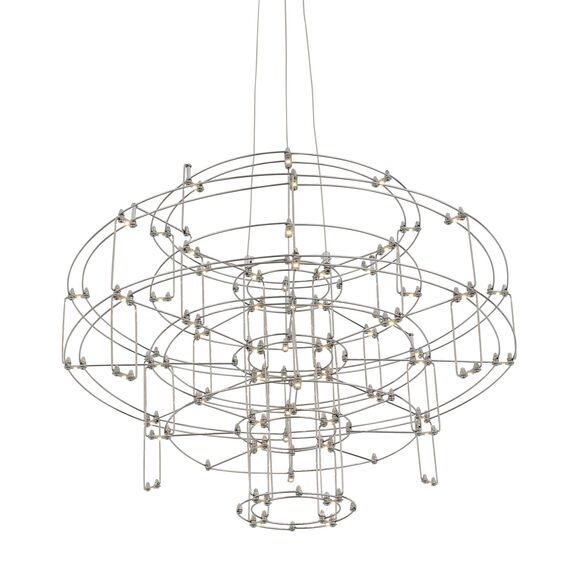 ST LUCE SL798.103.64 Люстра подвесная ST-Luce Хром/Хром LED 64*0,2W 3200K, изображение 3