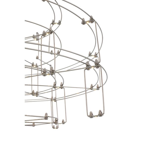 ST LUCE SL798.103.64 Люстра подвесная ST-Luce Хром/Хром LED 64*0,2W 3200K, изображение 7