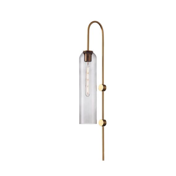 ST LUCE SL1145.341.01 Светильник настенный ST-Luce Латунь/Дымчатый E27 1*60W, изображение 2