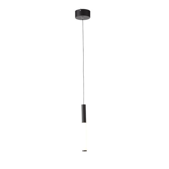 ST LUCE SL1593.403.01 Светильник подвесной ST-Luce Черный/Белый LED 1*8W 3000K, изображение 2