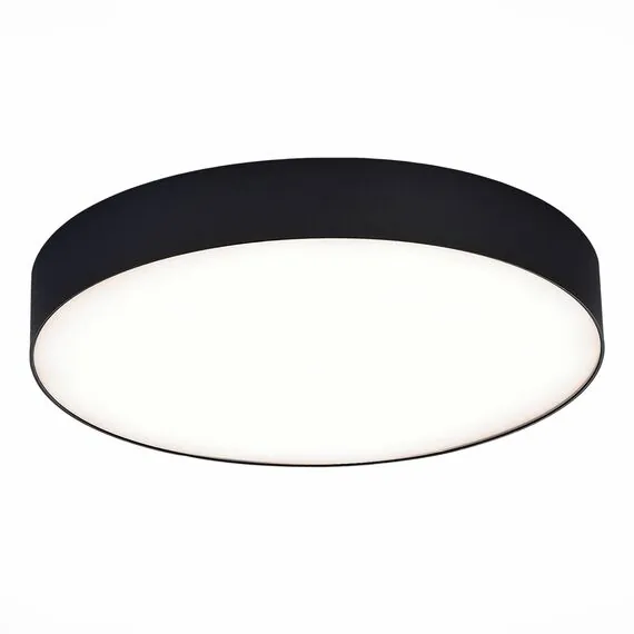 ST LUCE ST606.442.48 Светильник потолочный Черный LED 1*48W 4000K 4 320Lm Ra>85 120° IP20 D400xH55 185-265V, изображение 2