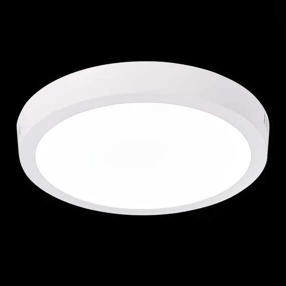 ST LUCE ST112.532.18 Светильник настенно-потолочный Белый LED 1*18W 3000K 1 225Lm Ra80 120° IP20 D210xH28 90, изображение 3