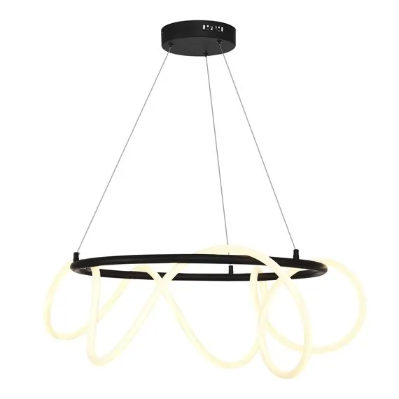 ST LUCE SL6102.403.55 Светильник подвесной ST-Luce Черный/Белый LED 1*35W 3000K, изображение 4