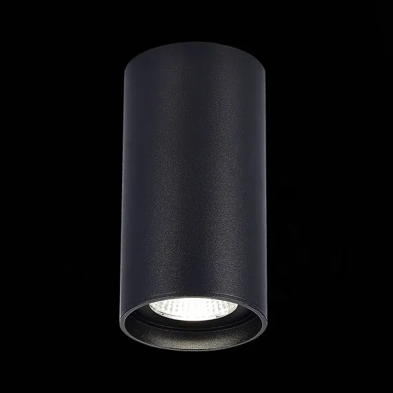 ST LUCE ST157.442.15 Светильник потолочный Черный LED 1*15W 4000K 1 200Lm Ra>90 60° IP44 D75xH140 220-265V, изображение 3