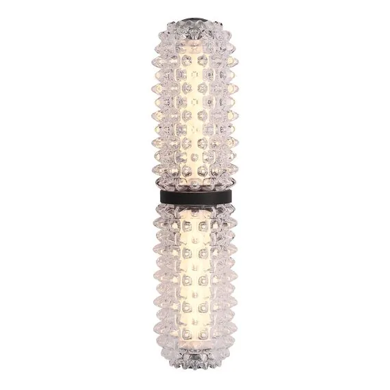 ST LUCE SL6144.401.01 Светильник настенный ST-Luce черный/прозрачный LED 1*11W 4000K